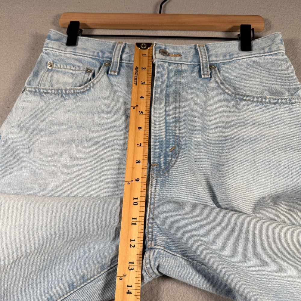 Levis Cinch Barrel Jeans Light Wash High Rise Wide Leg Denim W30 L29 - Picture 9 of 16